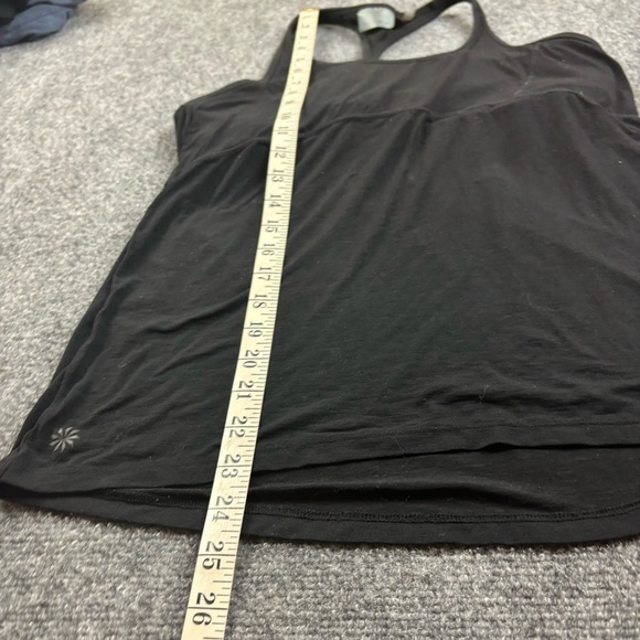ATHLETA Women’s Black Built-In Bra Athletic Workout Tank Top size: Medium - Picture 10 of 10